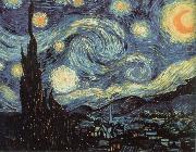Vincent Van Gogh nuit etoilee painting